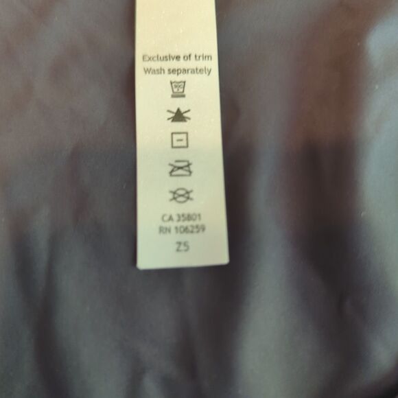 Lululemon Lean In Tank Womens 8 Purple Layered Cropped Active Workout - Picture 6 of 7